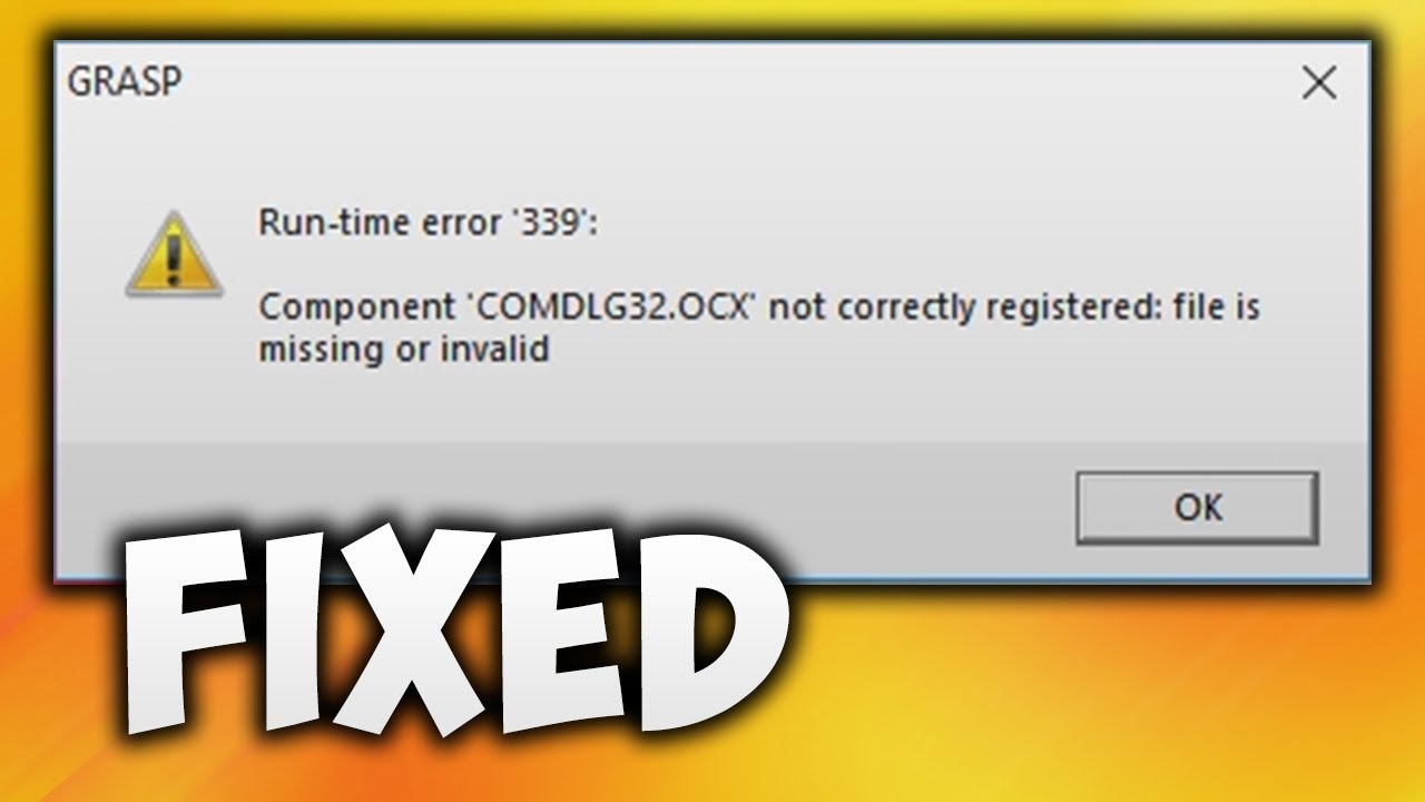 download comdlg32 missing windows 10